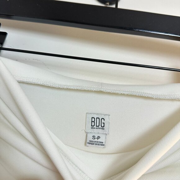 BDG Urban Outfitters Y2k Asymmetrical Tube in White Size Small - Picture 3 of 6